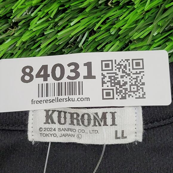 Kuromi Sanrio Shirt Womens Large 20x27 Arch Spellout Black - Picture 4 of 14